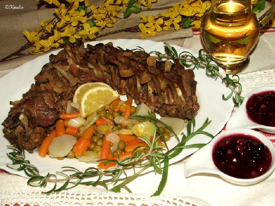 Báránysült szósszal