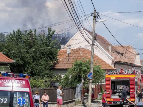 Tűz Kézdivásárhelyen