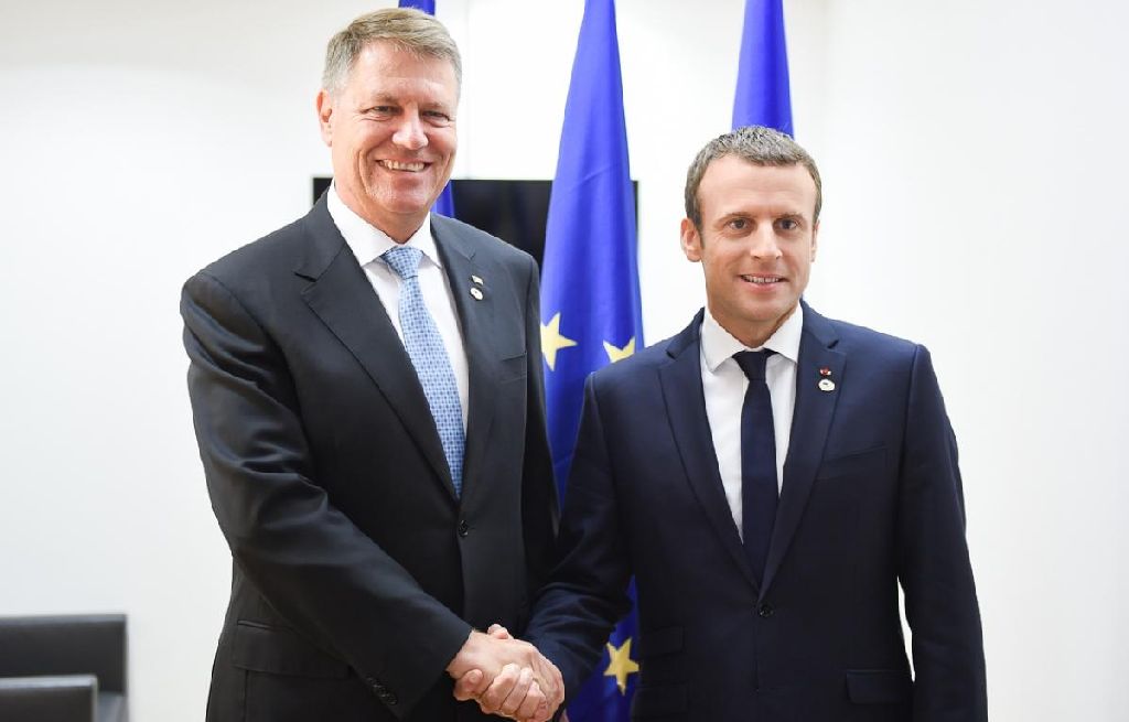 Macron Romániába látogatott