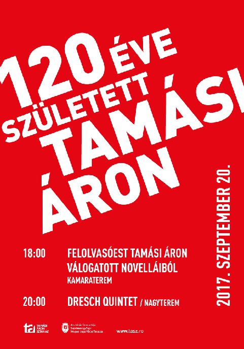 Tamási Áron 120 éves