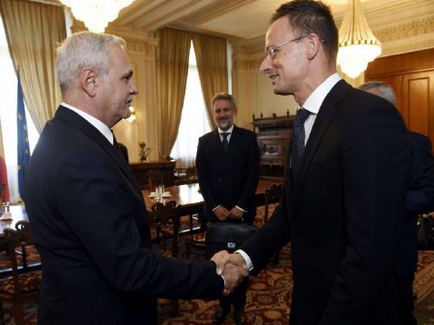 Dragnea–Szijjártó-találkozó