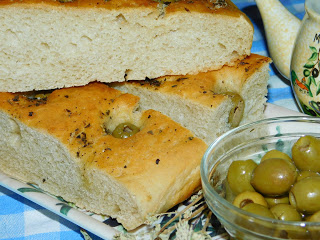 Olajbogyós lapos kenyér