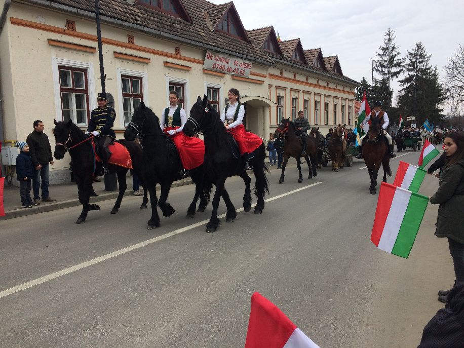 Március 15-e Kovásznán