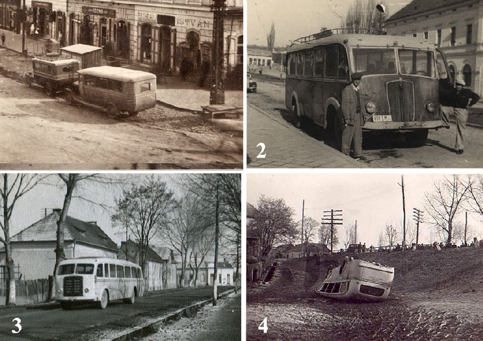 A postakocsiktól a városi buszokig