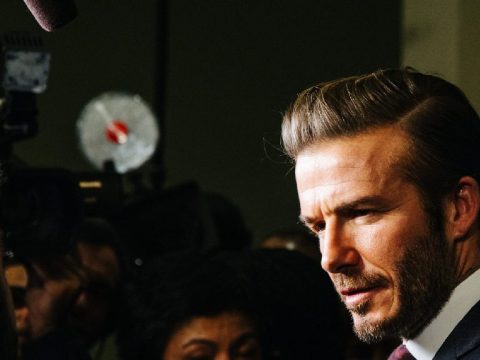 Beckham díjat kap