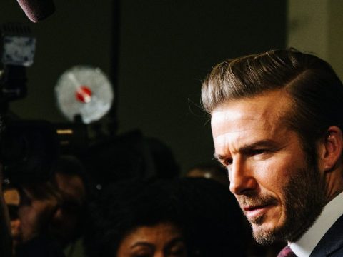 Beckham díjat kap