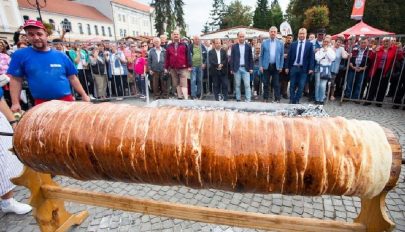 Növöget a kürtőskalács fesztivál