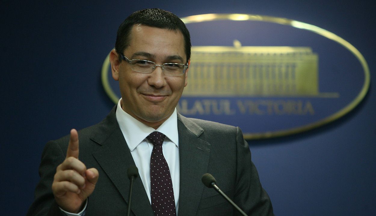 Elnök lett Ponta