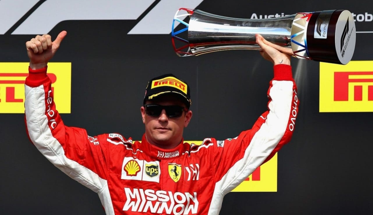 Räikkönen nyert Austinban, Hamilton még nem világbajnok