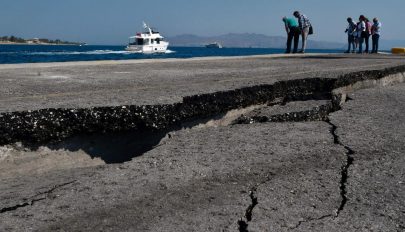 Erős földrengés rázta meg Görögországot