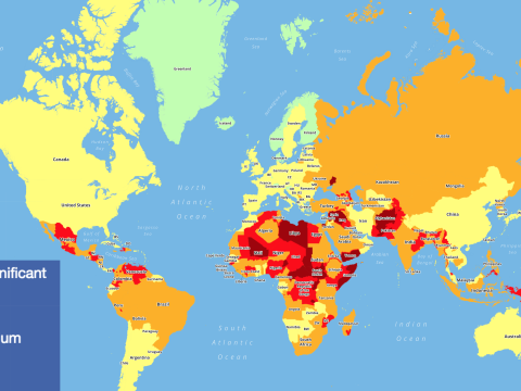 Ezek a világ legveszélyesebb és legbiztonságosabb országai