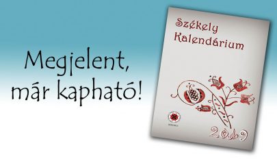 Megjelent a 2019-es Székely Kalendárium