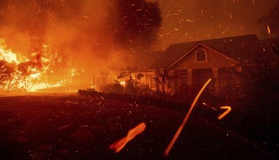 Egy egész város leégett a kaliforniai erdőtűzben