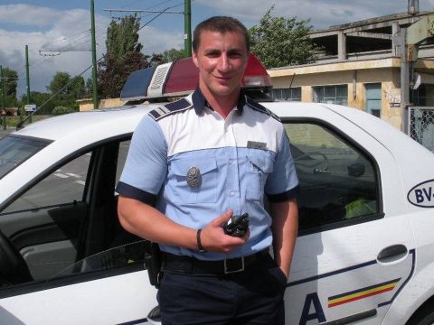 Kovászna megyében vették el a legnépszerűbb román rendőr jogosítványát