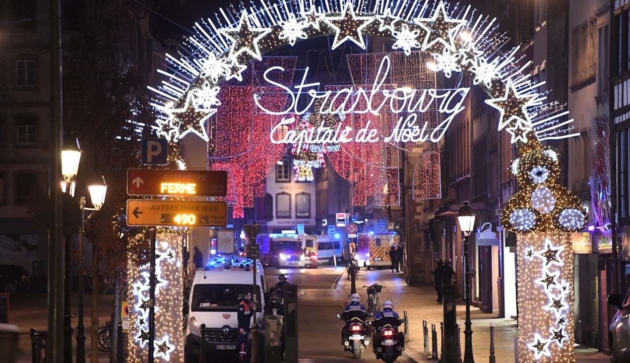 Terrortámadás történt Strasbourg központjában, többen meghaltak