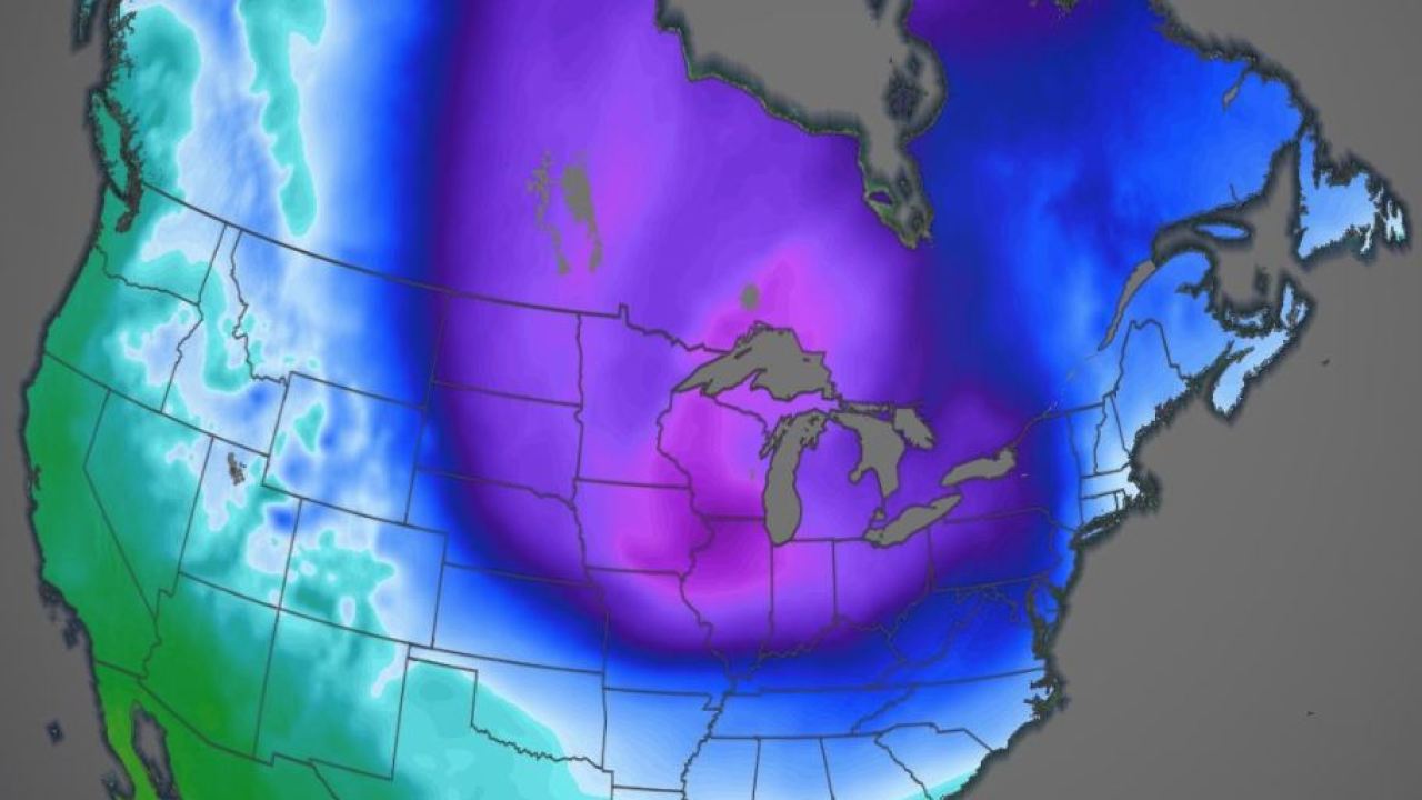 Sarkvidéki hideg tört az Egyesült Államokra, néhol mínusz 40 Celsius-fok hideg van