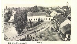 Kovászna látképe 1906-ból