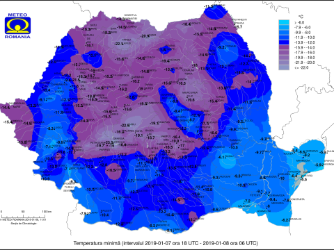 Mínusz 23 fokot is mértek az elmúlt éjszaka