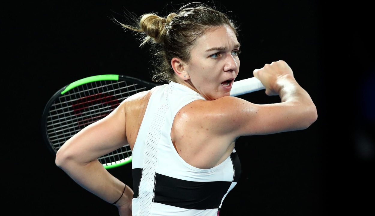 Kiesett Simona Halep az Australian Open nyolcaddöntőjében