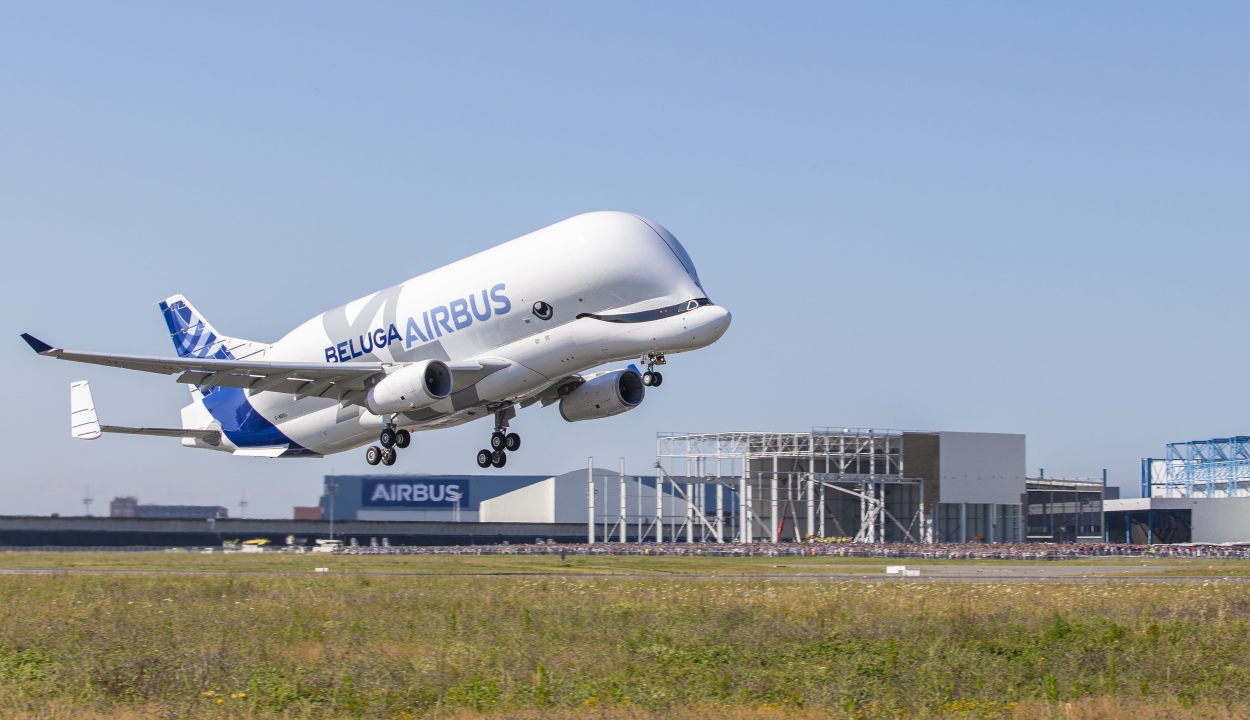 Először repült élesben az Airbus Beluga XL