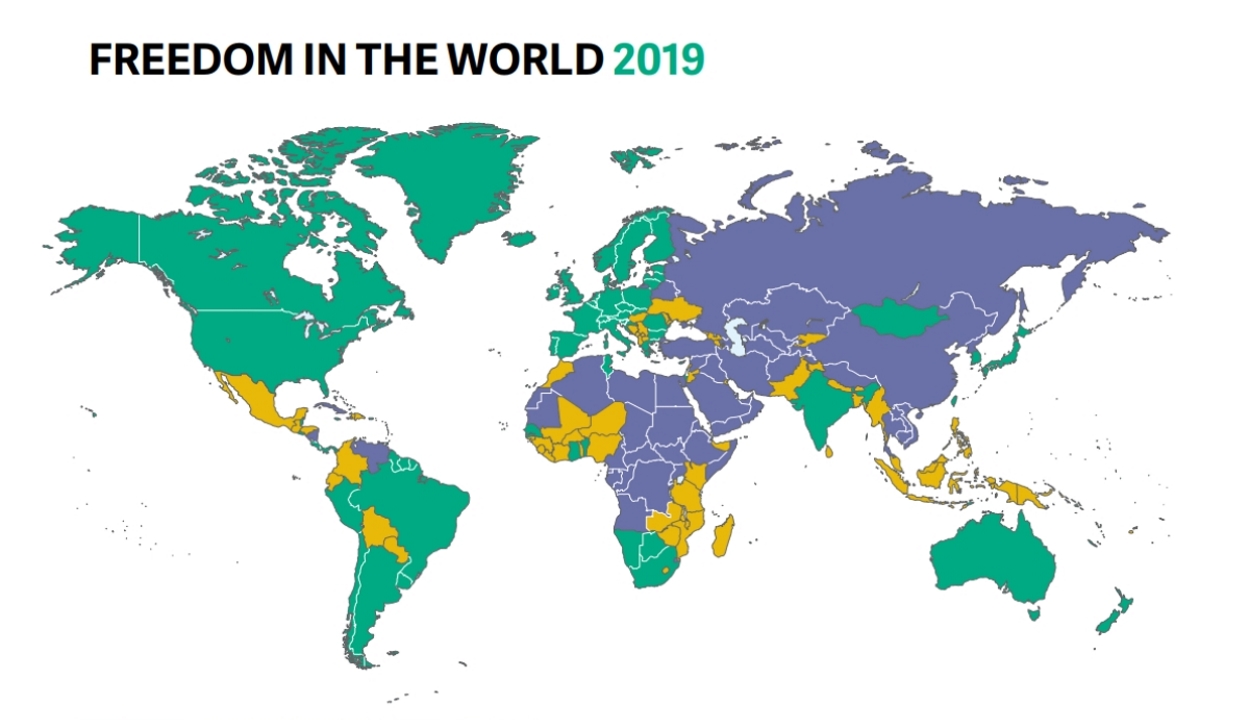 Freedom House: folytatódott tavaly a demokrácia hanyatlása a világban