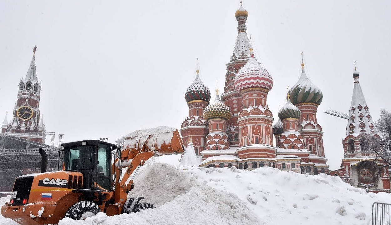 140 éves havazási rekord dőlt meg Moszkvában