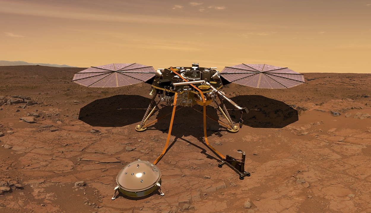 A Mars talajába szorult a NASA robotja