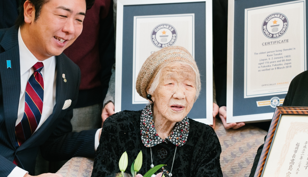 116 évesen aktív életet él a világ legidősebb embere