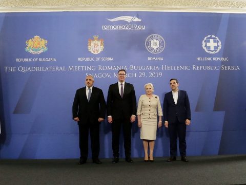 Az EU bővítését támogató közös nyilatkozatot fogadtak el a „balkáni négyek”