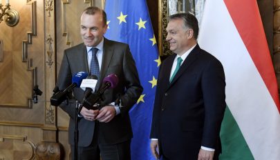 Orbán: a magyar kormány nem támogathatja Manfred Webert