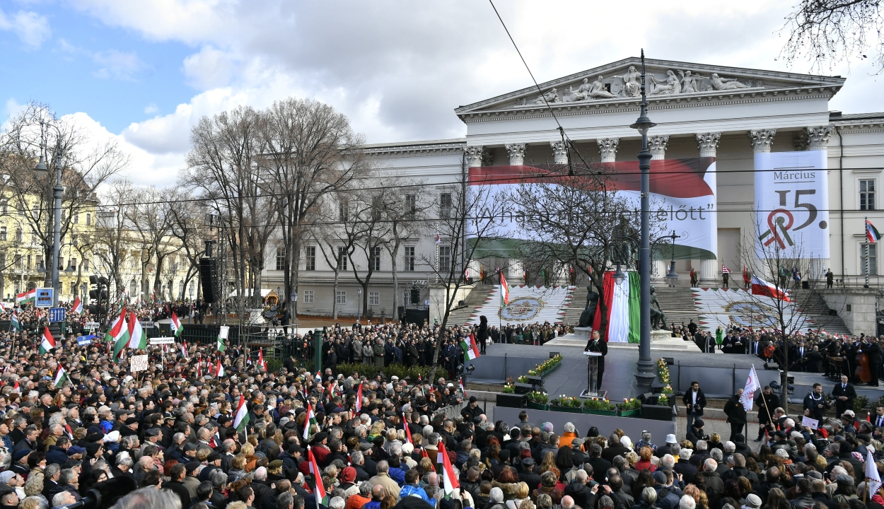 Elmarad a március 15-re tervezett ünnepség Budapesten