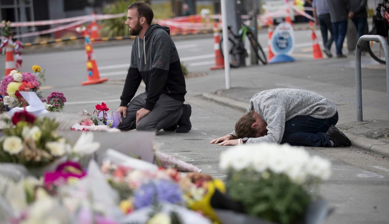 Kétszázan nézték élőben a Facebookon az új-zélandi mészárlást
