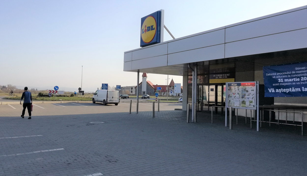 Magyarellenesség a sepsiszentgyörgyi Lidlben