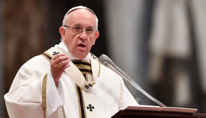 Ferenc pápa: a diadalittas világra Jézus az alázattal válaszol