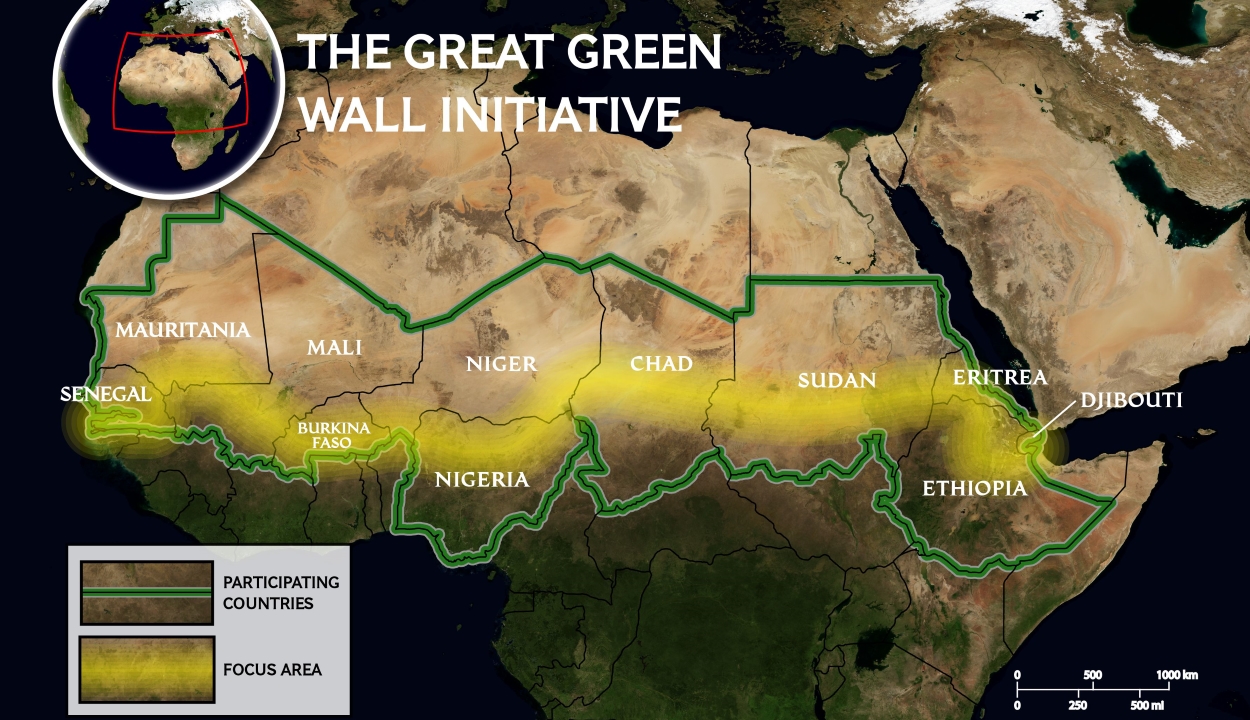 20 ország 7700 kilométeren építi a Nagy Zöld Falat