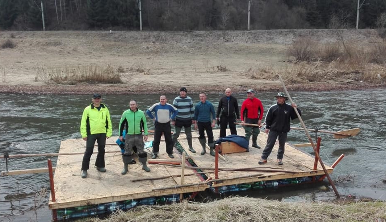 Pillepalack-tutajokon utaznak végig a Maroson gyergyószentmiklósi tűzoltók