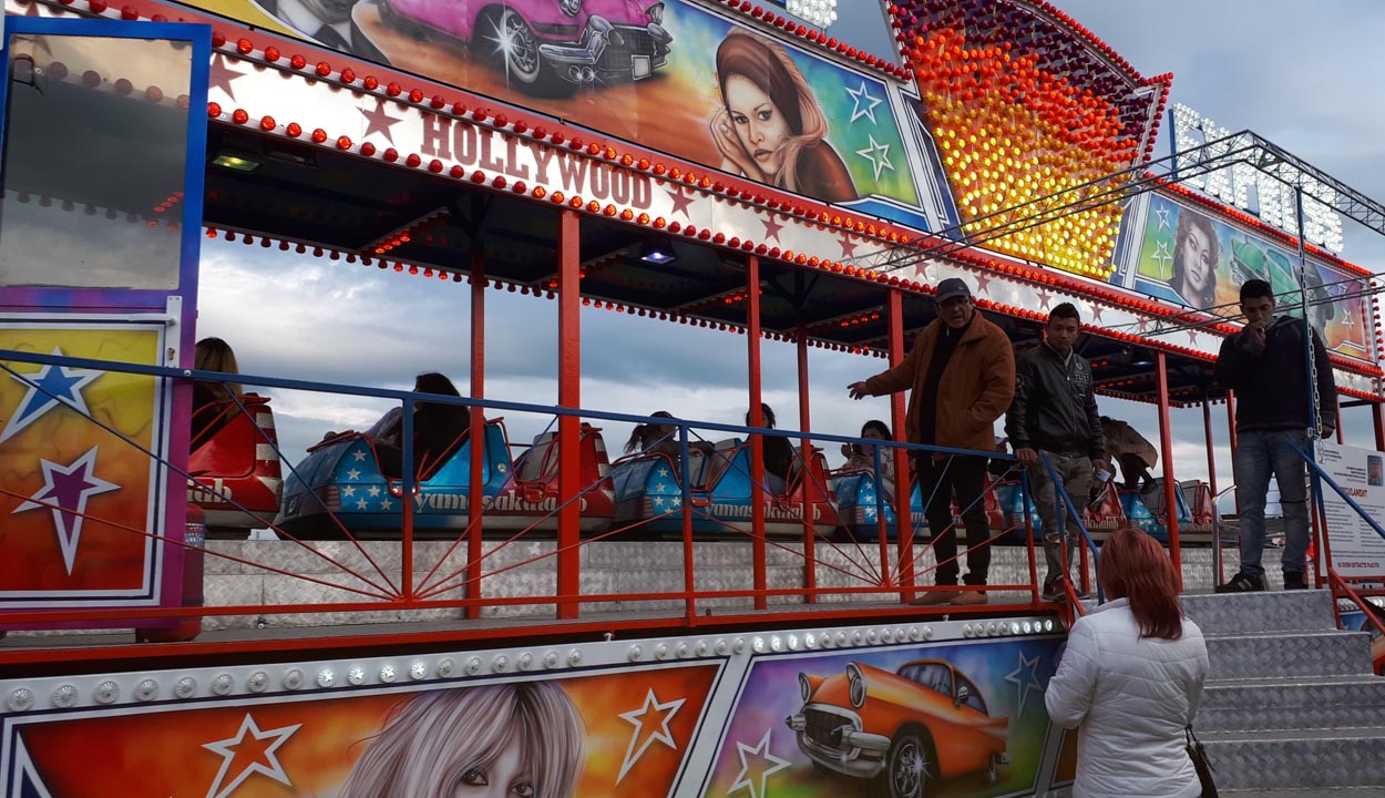 Törvénytelenül is vígan üzemelt a vidámpark