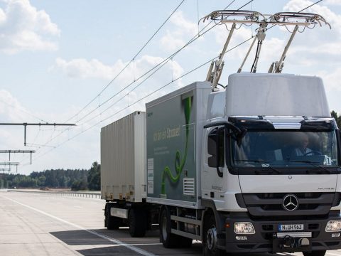 Átadták Németország első villamosított autópálya-szakaszát