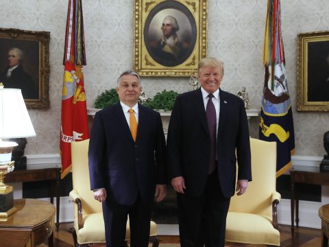 A Fehér Házban tárgyalt Orbán Viktor és Donald Trump