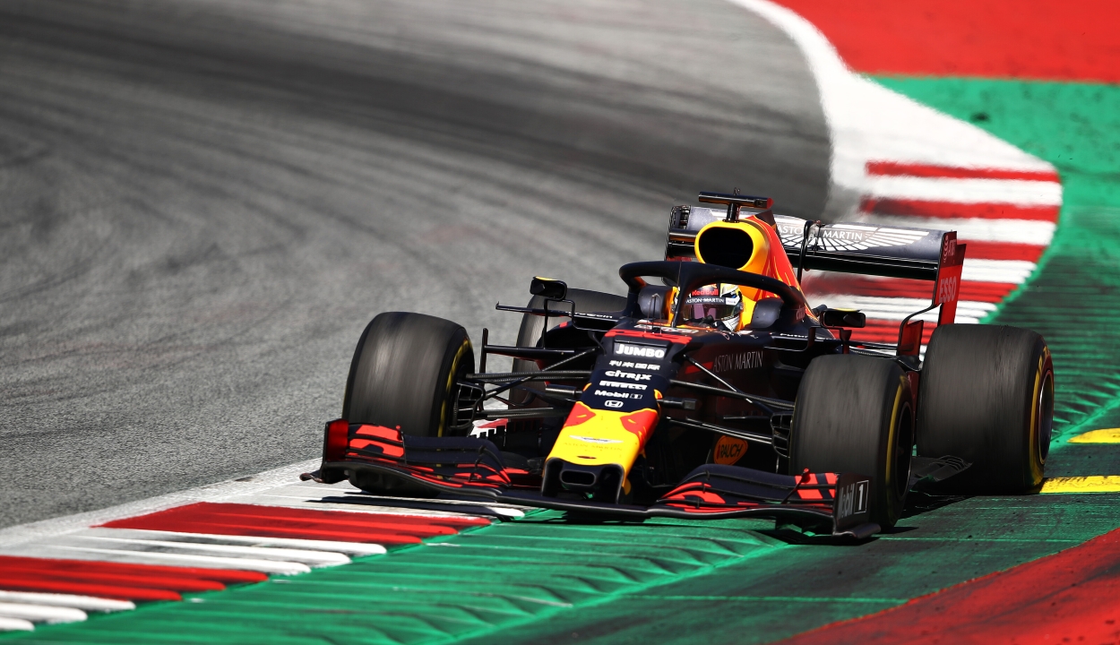 Forma-1: szenzációs győzelmet aratott Verstappen Ausztriában