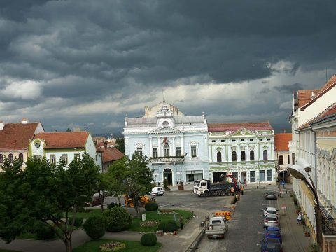 Cserélik a központban a gázvezetéket