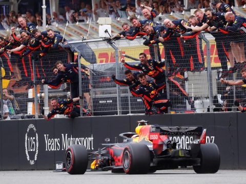 Forma-1: Verstappen nyerte a kaotikus Német Nagydíjat