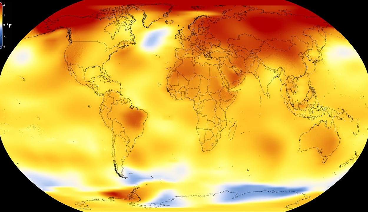 A következő öt év az eddigi legmelegebb időszak lehet a Földön