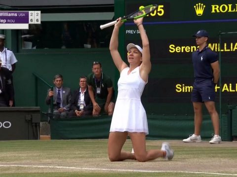 Simona Halep nyerte a wimbledoni tenisztornát