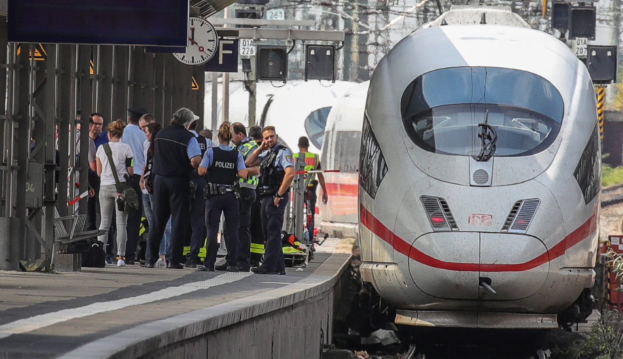 Vonat elé löktek egy anyát gyermekével Frankfurtban, a kisfiú meghalt