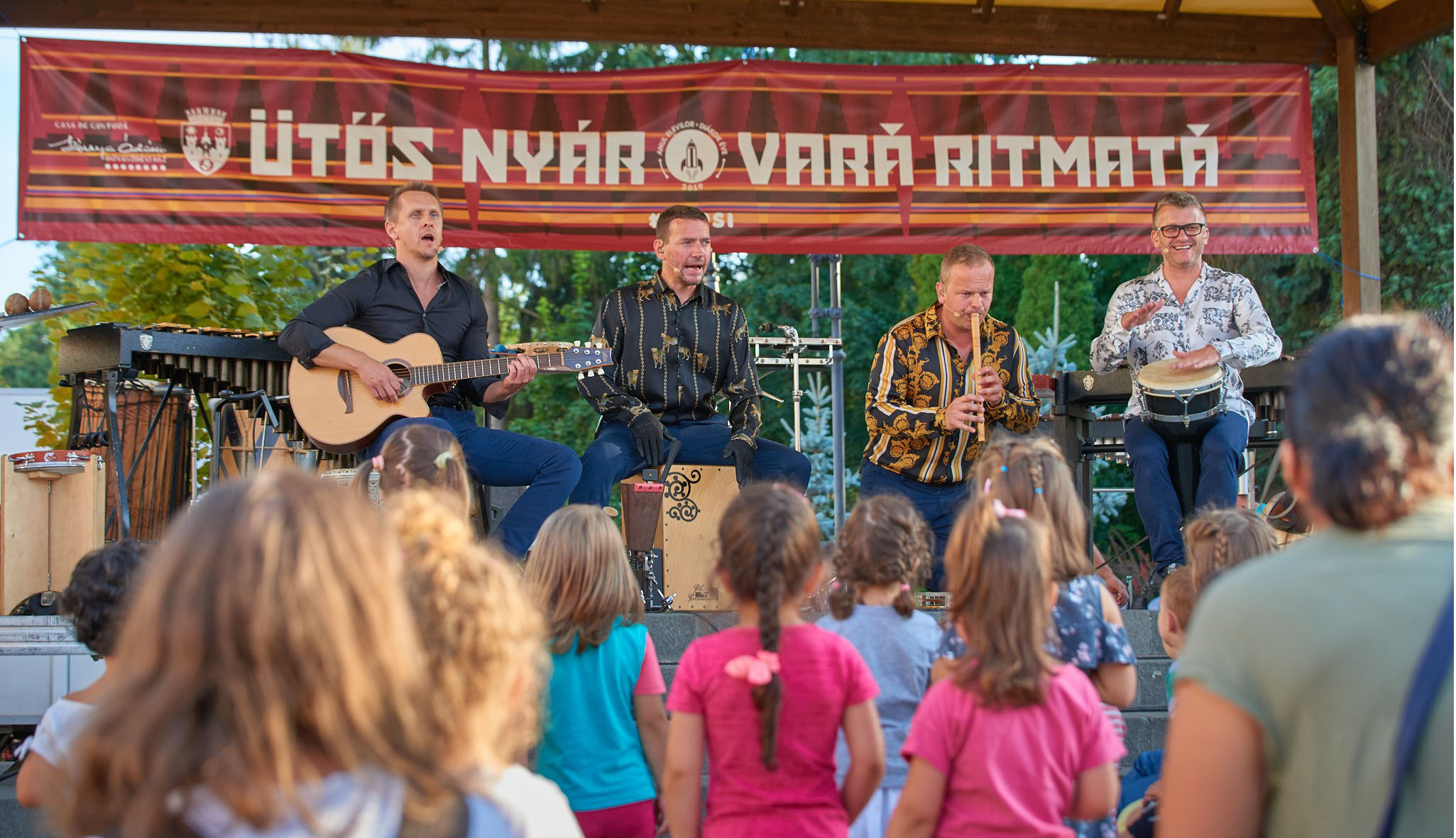 Ütős Talamba-koncert Sepsin