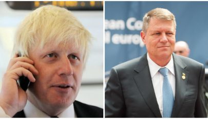 Telefonon egyeztetett Klaus Johannis és Boris Johnson a román-brit kapcsolatokról és a Brexitről