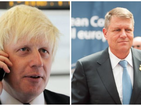 Telefonon egyeztetett Klaus Johannis és Boris Johnson a román-brit kapcsolatokról és a Brexitről