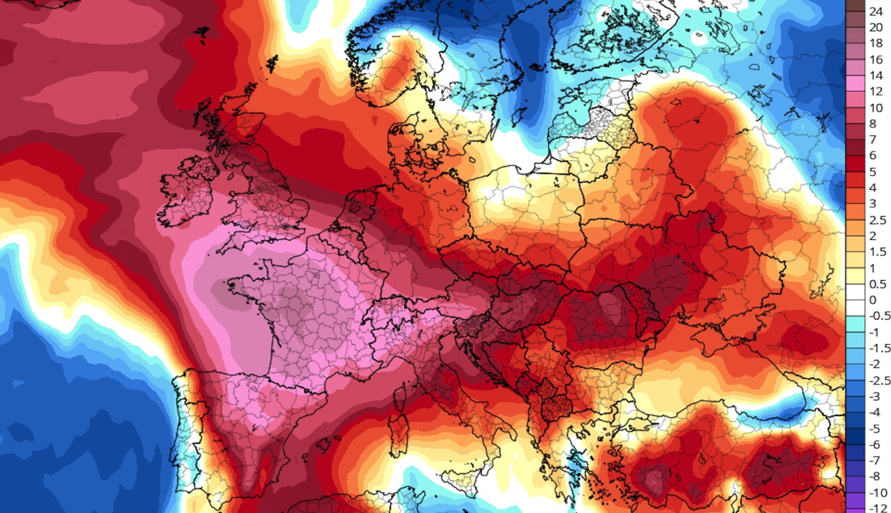Az előre jelzettnél gyorsabban melegszik Európa