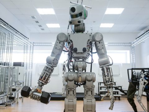 A Nemzetközi Űrállomásra készül Fedor, az orosz humanoid robot